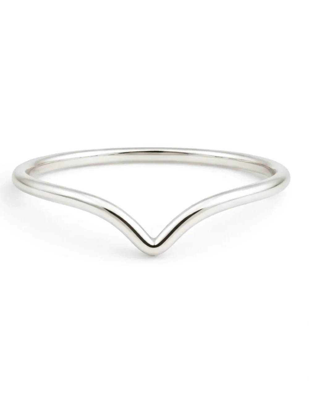 Silver V Ring (S925)